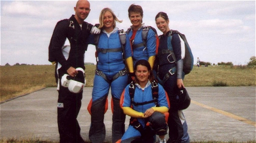 Gransee 2003 - Mirko, Claudia, Katja, Michaela, Anja